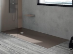 Receveur de douche, sur mesure : Largeur 100 à 210 cm x l. 70 à 110 cm. Bac à douche en résine Akrytan® anti glissant, finition lisse, 10 couleurs, Livraison offerte et rapide
